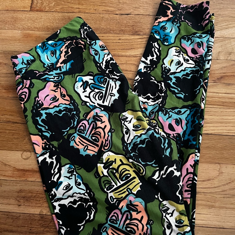 LuLaRoe Multicolor Graphic Leggings